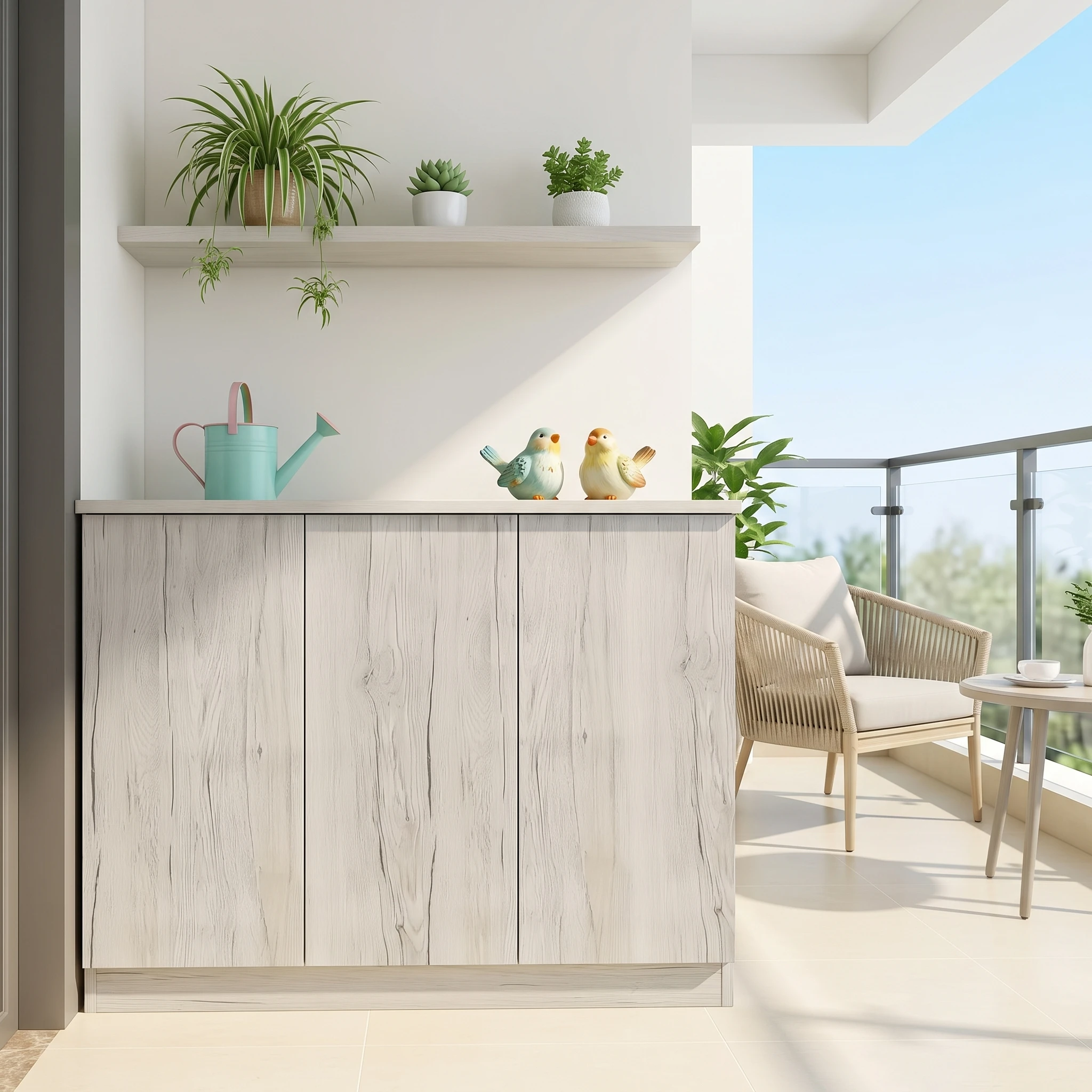Light Wood Grain Self‑Adhesive Contact Paper Waterproof Removable Vinyl Film for Kitchen Countertop Cabinet Furniture Decoration