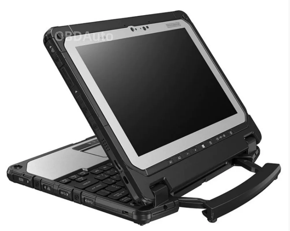 أفضل الكمبيوتر اللوحي Toughbook CF-20 CF 20 CF20 2 في 1 M5-6Y57 16GB RAM العسكرية في الهواء الطلق التشخيص كمبيوتر محمول متين 10.1 بوصة Win10 Win11 #5