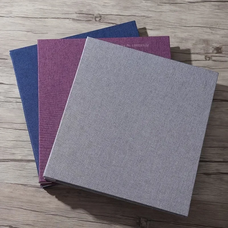 16 بوصة على الوجهين 40 صفحة ألبوم صور الكتان توقيعه كتاب تخزين وتخزين الأطفال صورة الخريجين كتاب ألبوم الصور