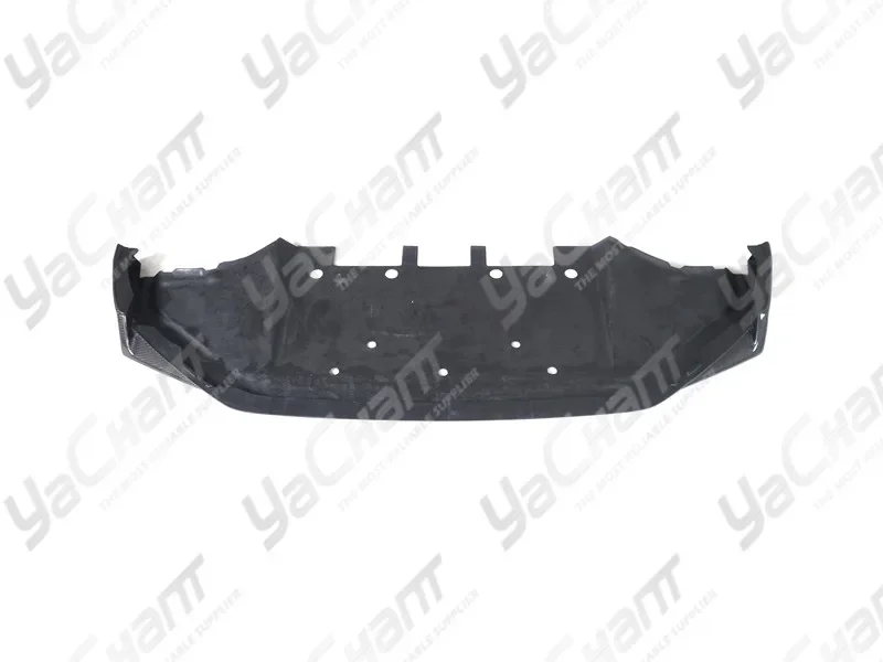 Carbon Fiber Front Bumper Underboard Fit For 2017-2020 R35 EBA OEM Style Front Diffuser Lip with Undertray