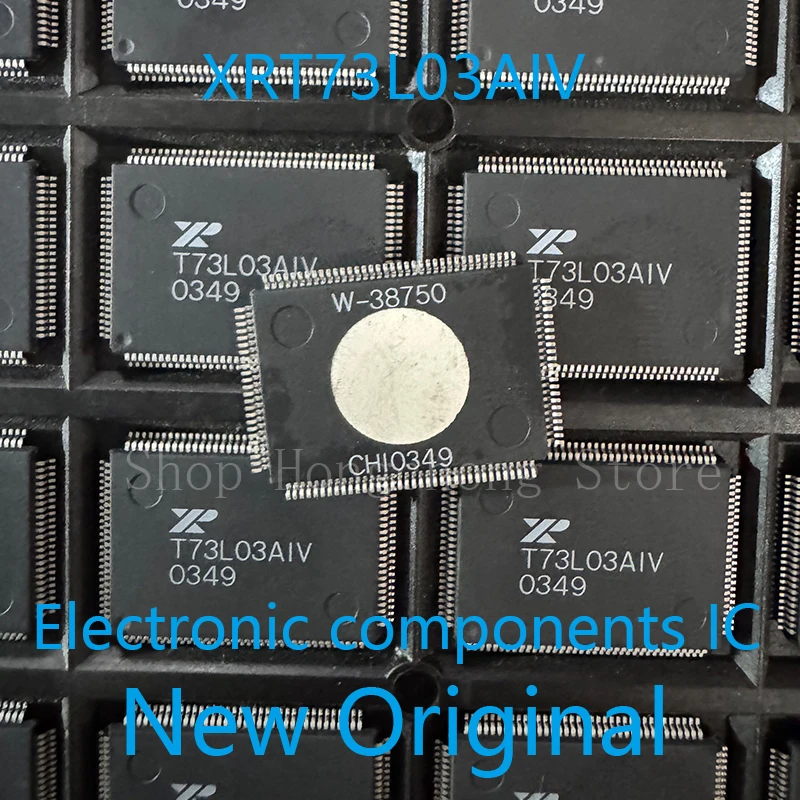 New Original XRT73L03AIV T73L03AIV XRT73L03 IC,PCM TRANSCEIVER,TRIPLE,E-3,CMOS,QFP,120PIN, IC CHIP 1PCS