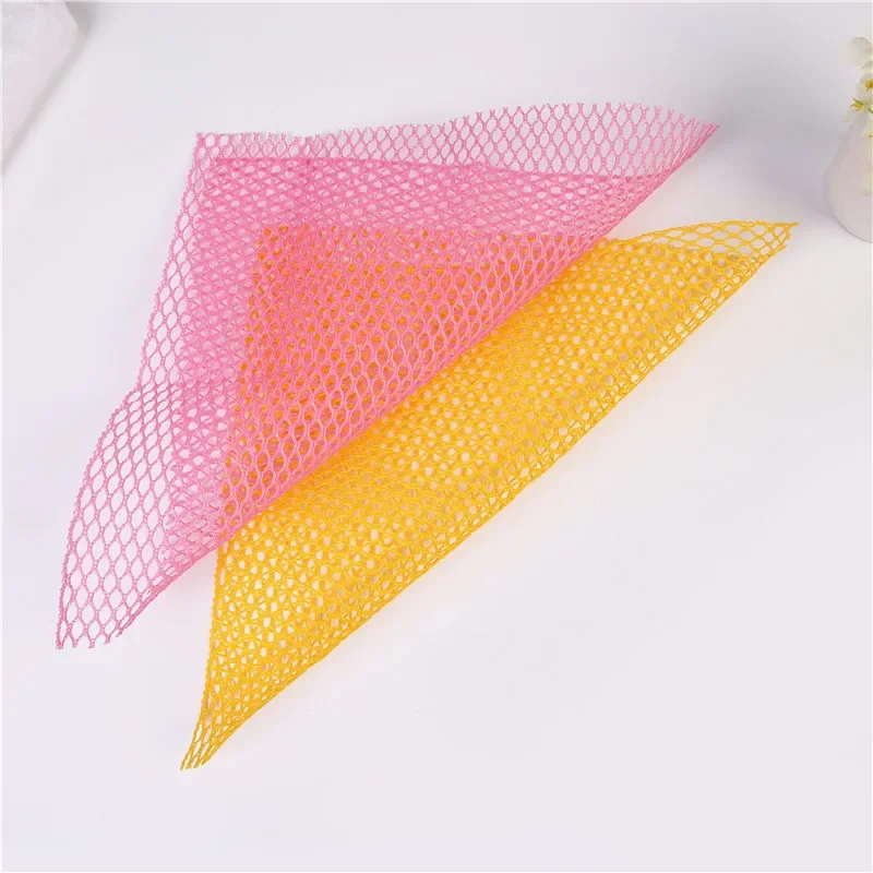 2Pcs/Set Innovative Dish Washing Net Cloths Screen Cleaning Wipes Durable Mesh Dishwashing Towel Car Cleaning Cloth Mesh Towel