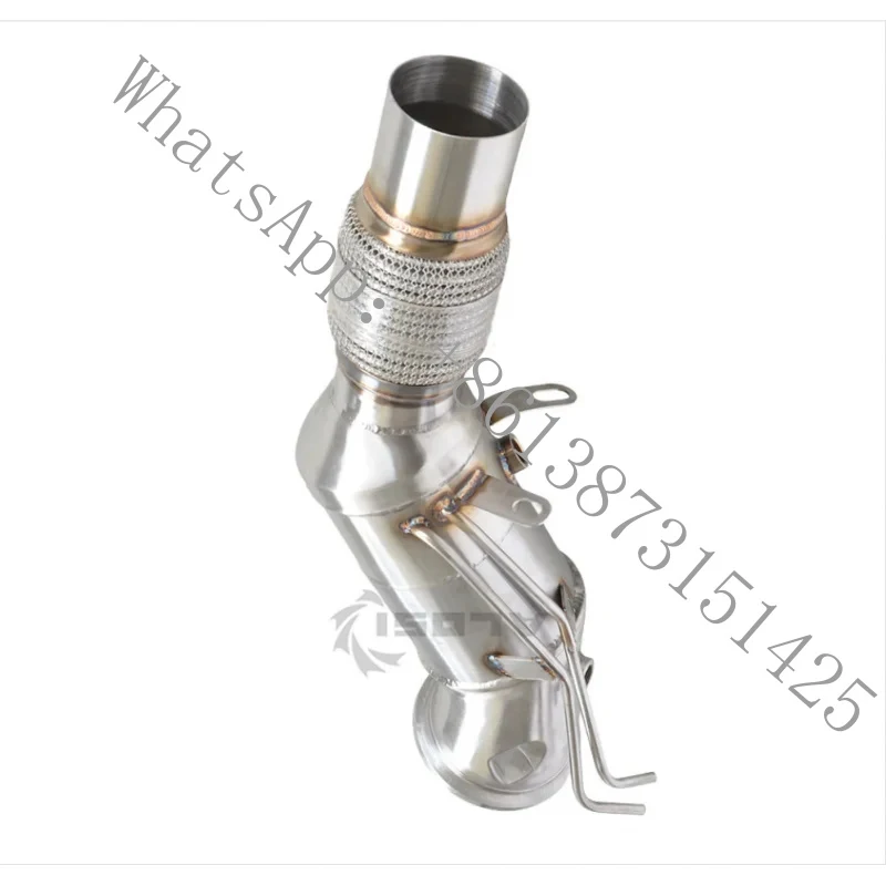 Cuski Stainless Steel Downpipe X5 X7 XM 3.0T B58 2024+ High-flow Exhaust Pipe Power Upgrade Installation