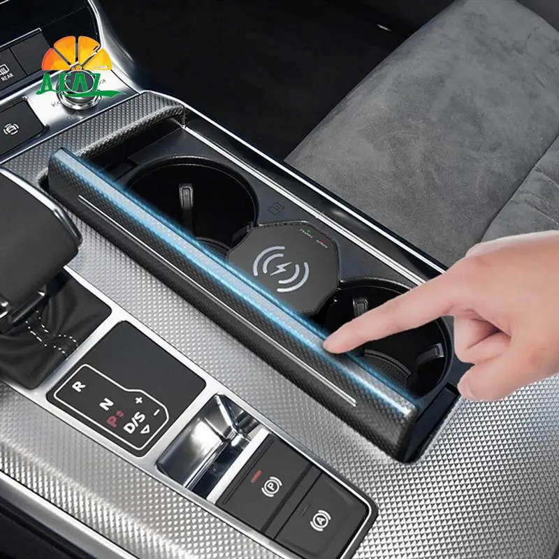 

AEA7-Wireless Charger For A6 A7 S6 S7 C8 2019-2023 Cigarette Lighter Car Charger 15W Car Mobile Phone QI Fast Charging