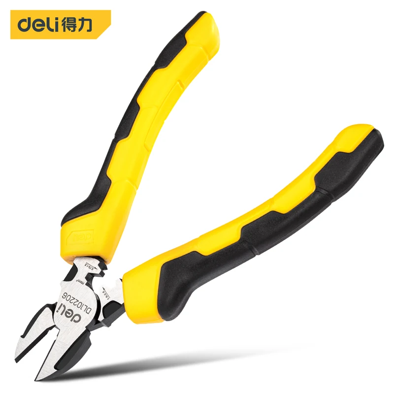 

Deli multifunctional pliers for cutting, pressing, and wire stripping DL102206 multifunctional diagonal nose pliers 6 inches