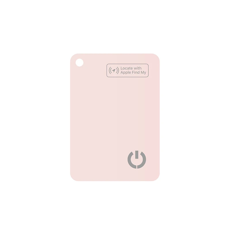 การ์ดติดตามการชาร์จแบบไร้สายสมาร์ทกันน้ํา GPS Locator Wallet Finder ทํางานร่วมกับ App Find My App Mini Tracker