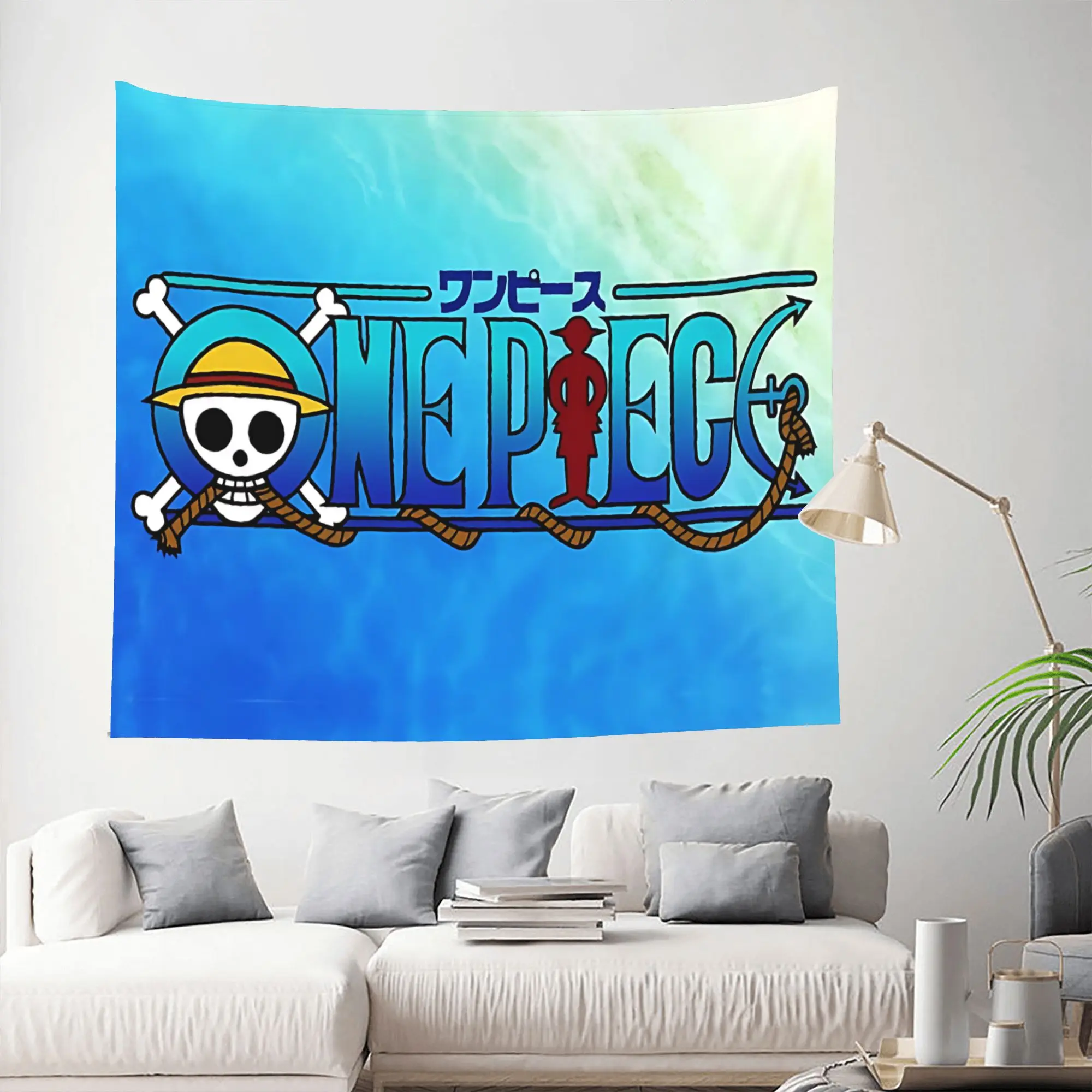 Customized One Piece Logo Tapestry Room decoration  Home Decoration Tapestry Decor Accessories Cute Room Decor