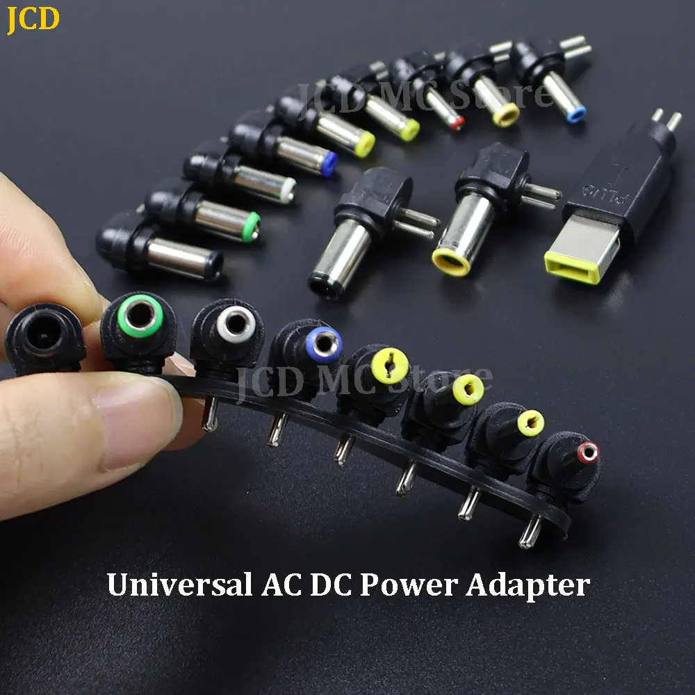 1PC Universal AC DC Power Adapter 90° 2Pin Plug DC5521 4530 Charging Connector For Lenovo Asus Sony Toshiba Acer Laptop Notebook