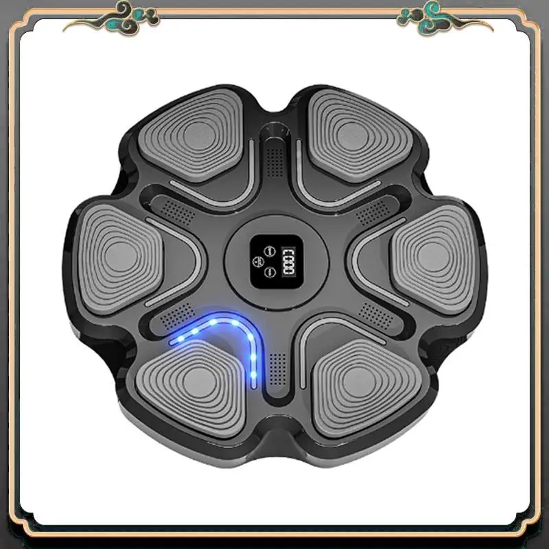 プレミアムミュージックボクシングマシン大人/子供スポーツフィットネスボクシングトレーナー家庭用エクササイズ反応トレーニングボクシング壁ターゲット