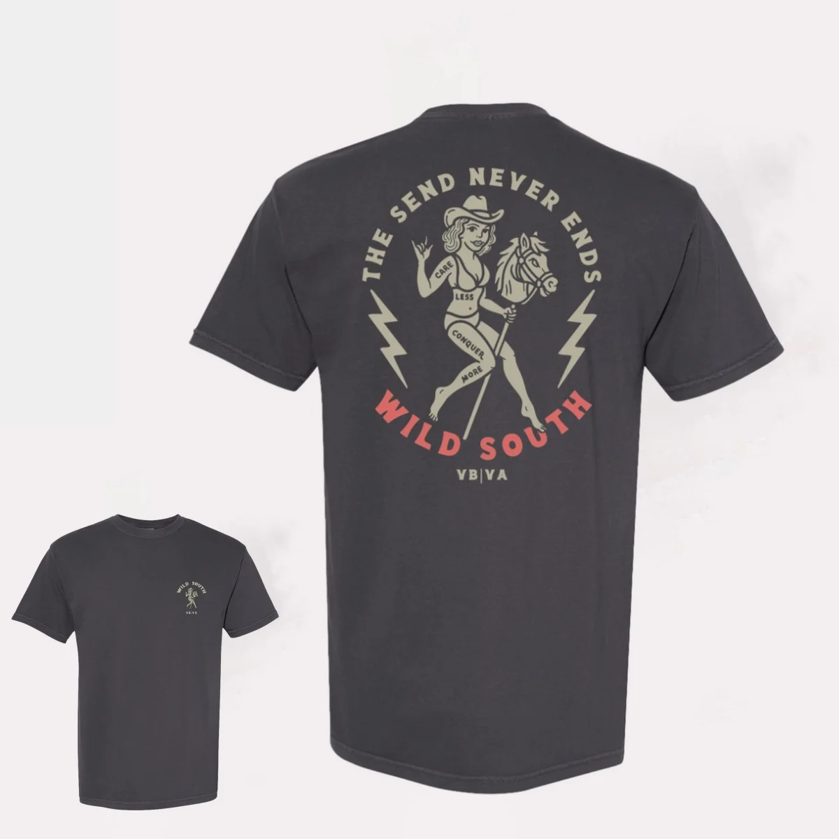 Send It Stick Pony Tee High-end Luxury Unisex Style Both of Men and Women