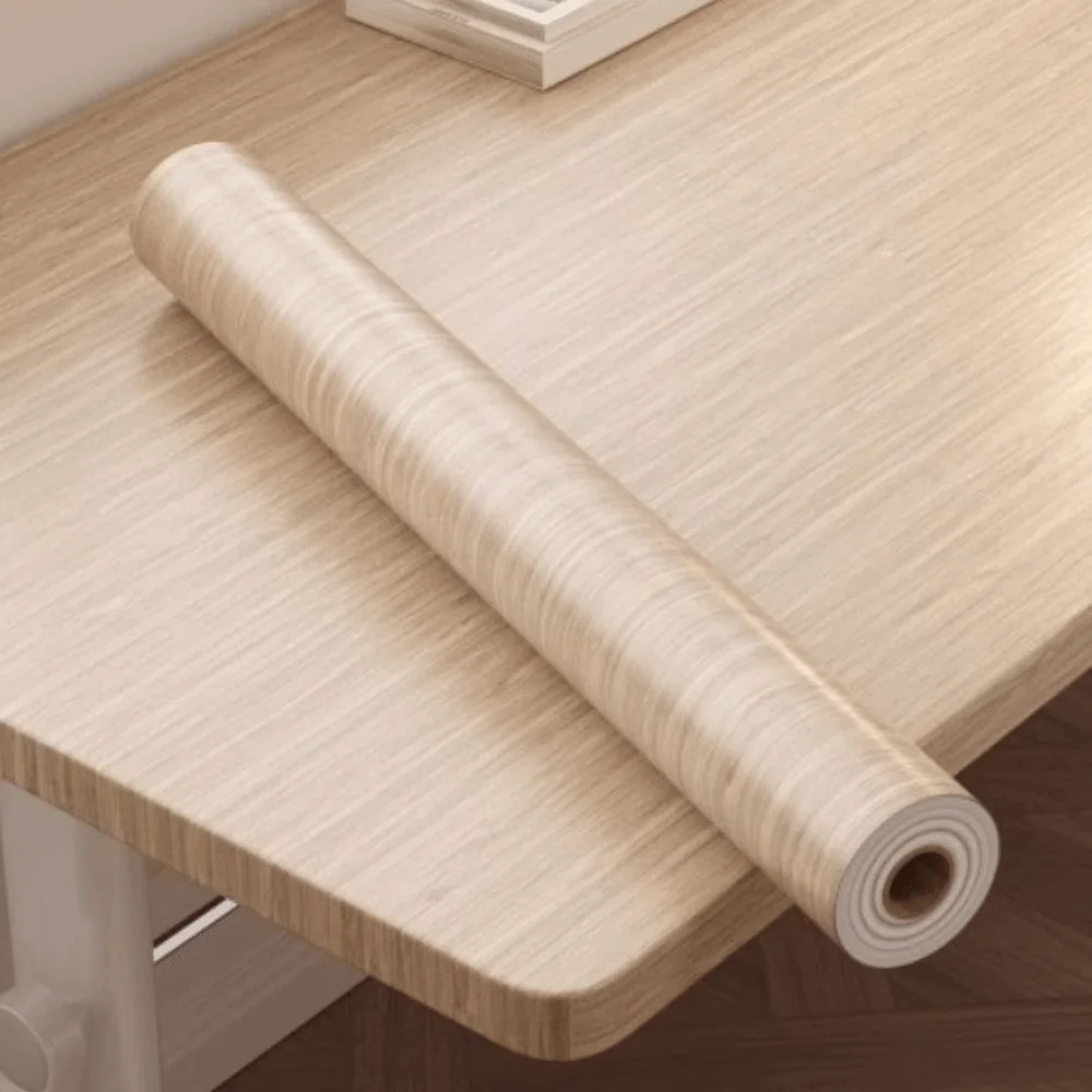 Multifunctional Self Adhesive Wood Wallpaper Decorative Film Waterproof Wall Stickers Wood Grain Stickers Home Decor
