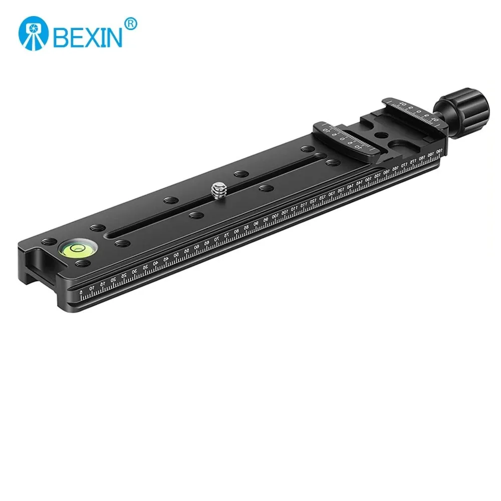 BEXIN NNR200 Quick Release Plate Clamp Long-Focus Zoom Lens Support Holder Bracket For Arca Swiss Tripod Camera Ball Head