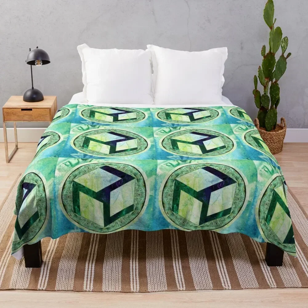 

Antahkarana - Healing Throw Blanket Cozy Microfiber Throw Blanket for Home Bedroom
