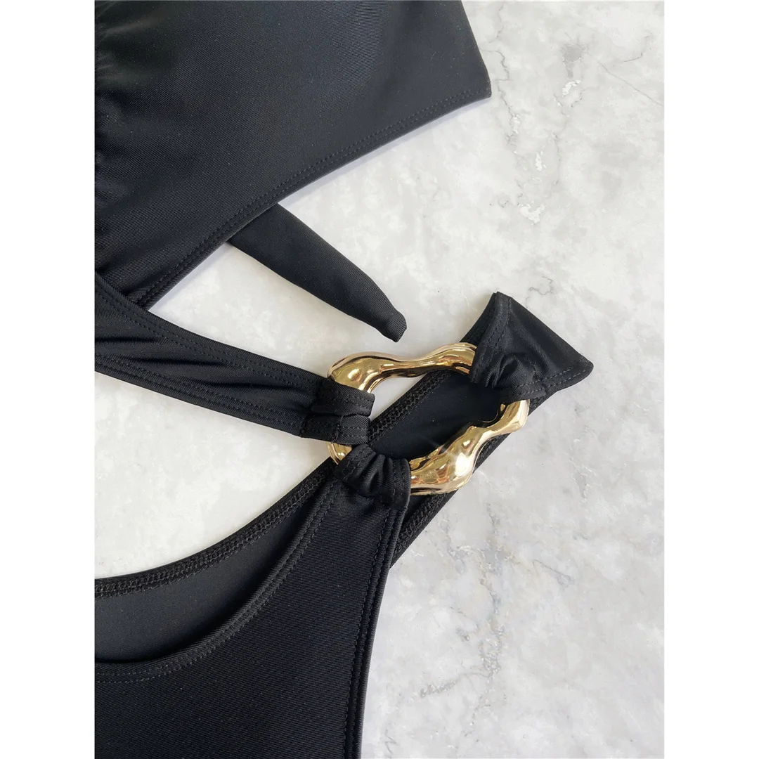 Sexy Badeanzug mit Bauchausschnitt, Leoparden- und Schlangenhautmuster, Damen-Badeanzug, einteiliger Badeanzug, Damen-Neckholder-Badeanzug mit hohem Beinausschnitt, Badebekleidung, Badeanzug V7972 – Detail 21