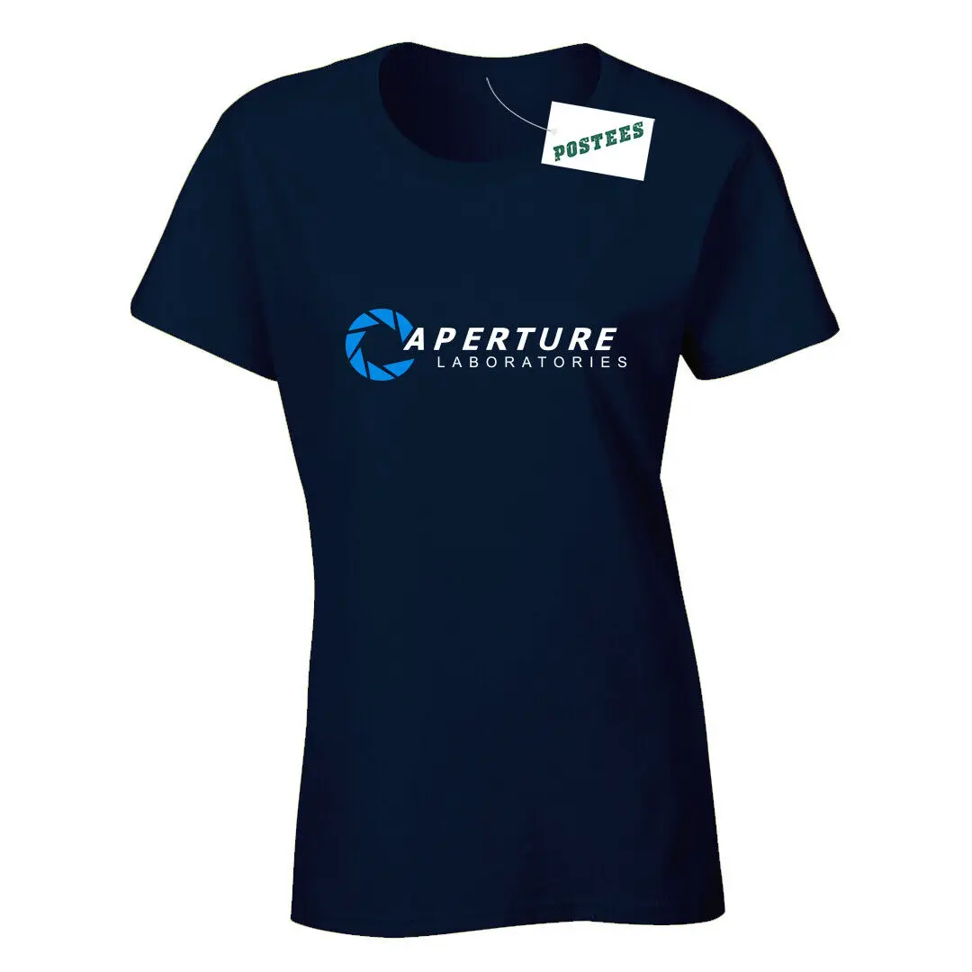 

Aperture Laboratories Inspired By Portal Ladies Fitted T-Shirt