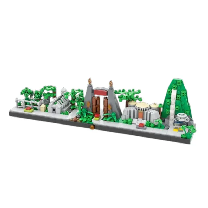 

Набор для сборки Spot MOC-473 детали: Современная архитектура, конструктор из мелких деталей, головоломка, модель, подарочный набор, украшение