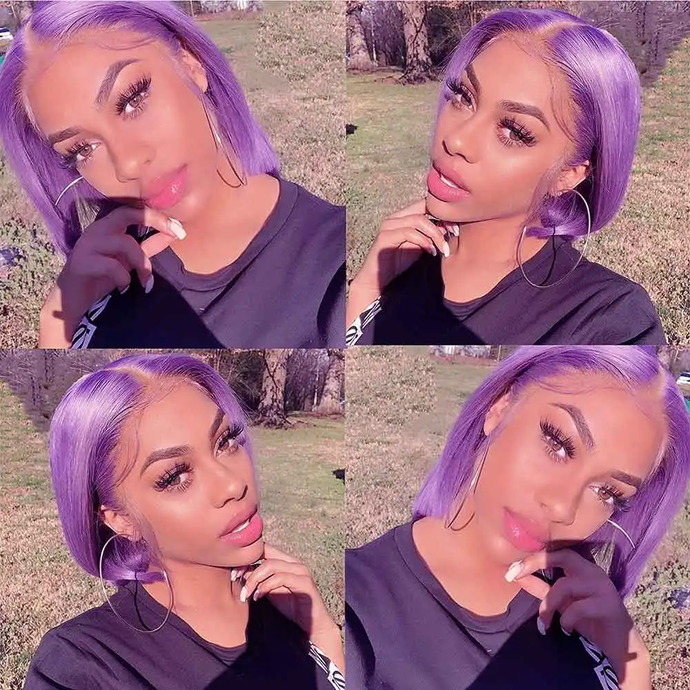 purple-lace-front-wigs-human-hair-200-density-short-bob-wig-for-women-purple-colored-bob-lace-front-wigs-13x4-hd-lace-frontal-wi
