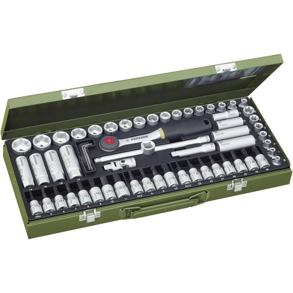 

Metric 3/8 Industrial Socket Set, 65 Pieces, 10mm Drive