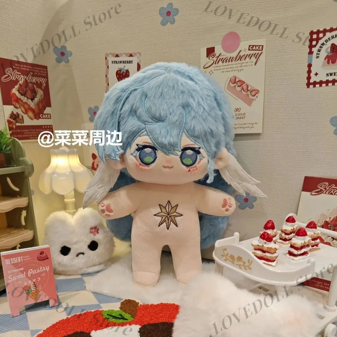 

20cm Anime Honkai：Star Rail Robin Adorable Cosplay Cartoon Figures Plushies Cotton Doll Body Dress Up Plush Toys Birthday Gift