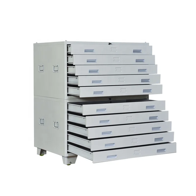 for Home Workshop Use Factory Price Modern 5-Tier Metal Office Filing Cabinet 2-Door Steel Storage Cabinets Adjustable