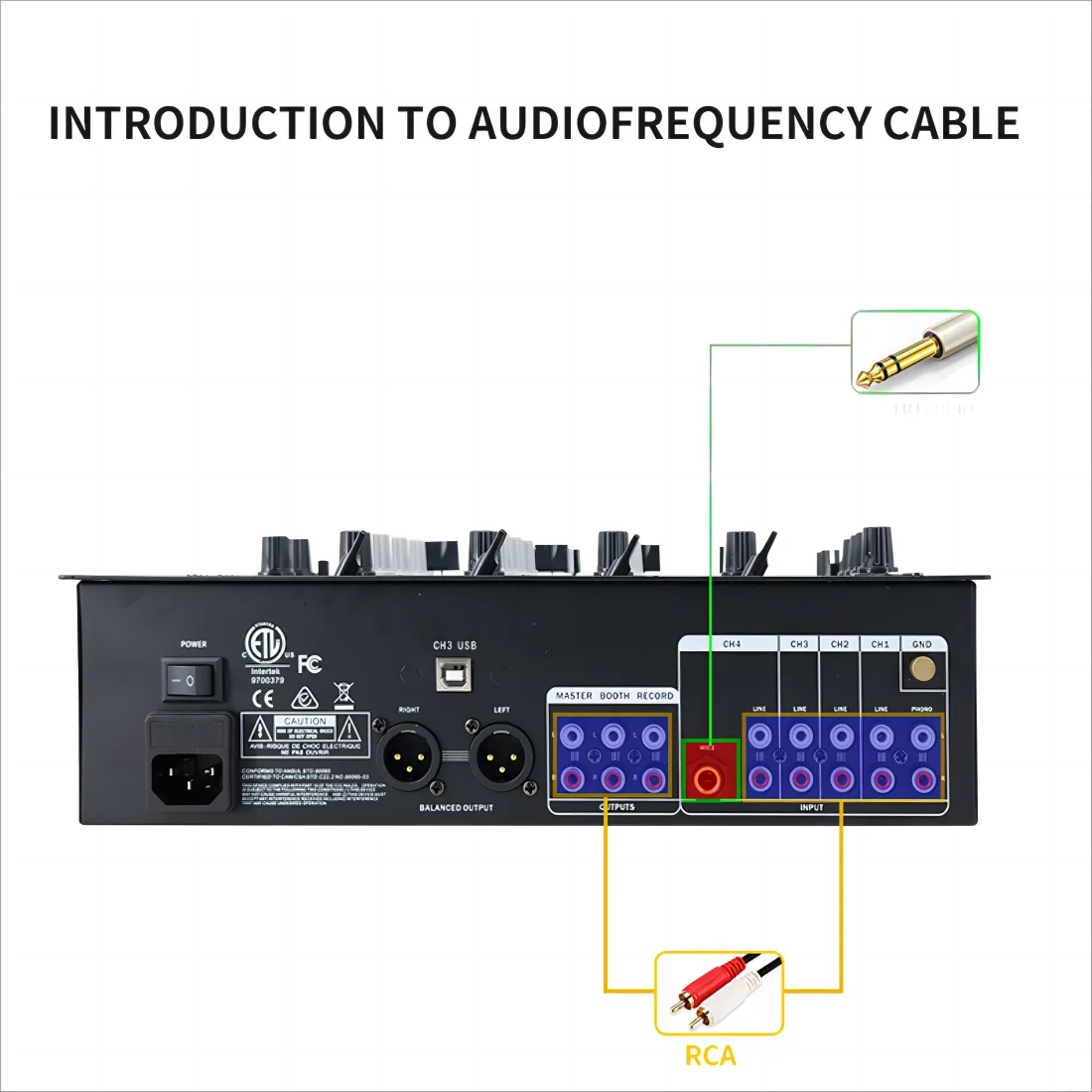 M4 USB المهنية 4-قناة DJ خلاط مع USB SD LCD 3 قناة Dj خلاط تحكم الصوت الرقمي خلط وحدة التحكم