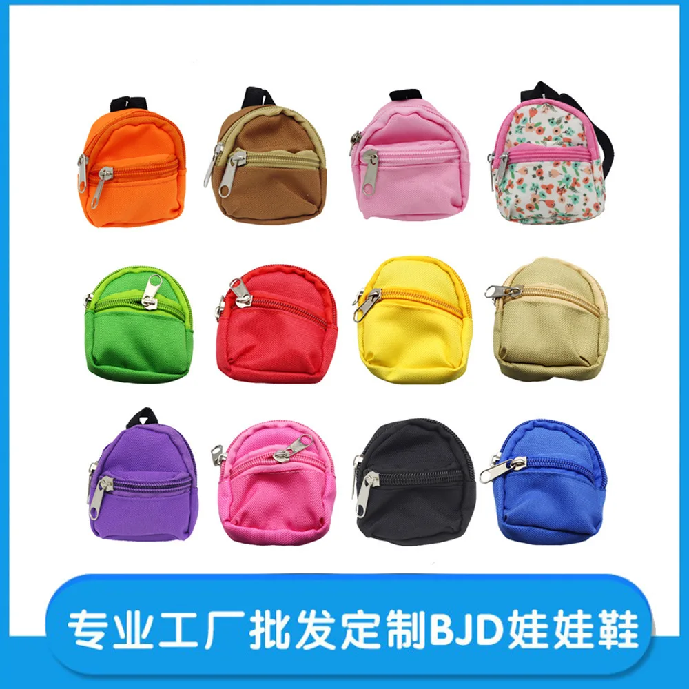 Labubu Doll Canvas Backpack Simulation Pet Bag for 15/17cm Dolls Cute Doll Accessories new