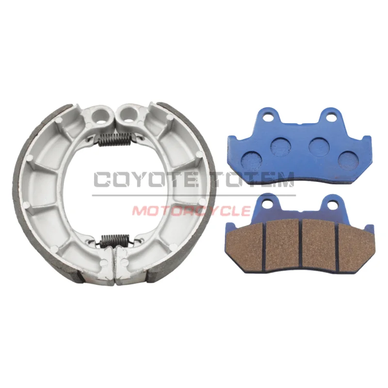 Motorbike front and rear brake pads disc for Honda NV 400 CJ/CK Steed 1992-1993 VT 600 CN Shadow Custom 1988-1993