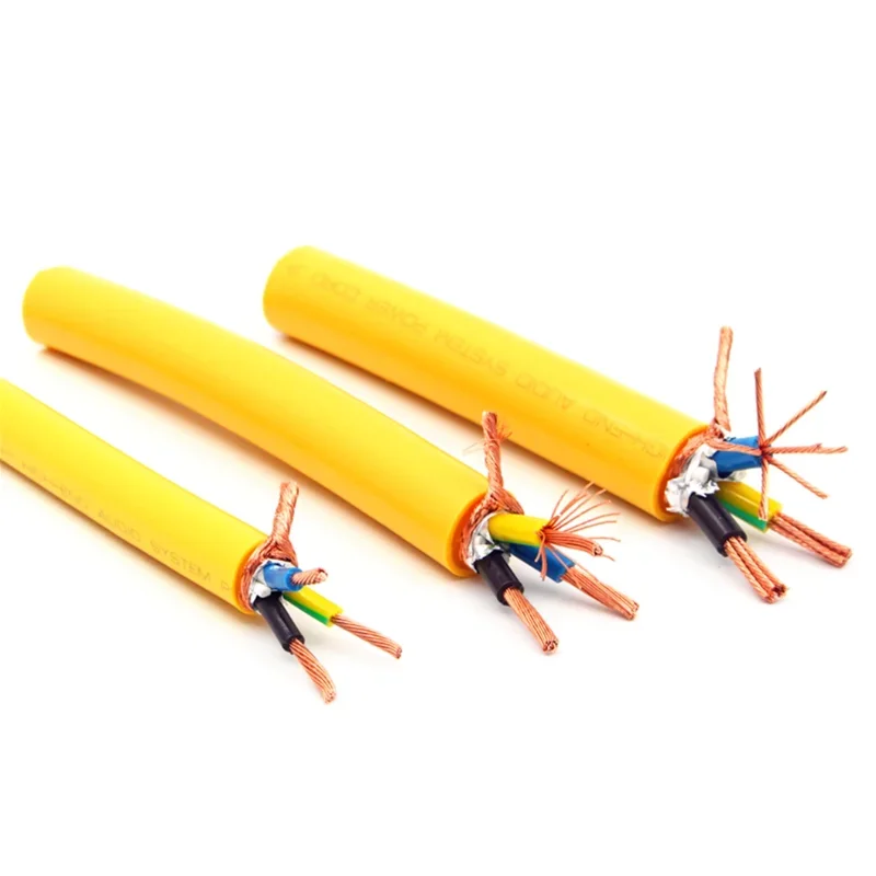 DIY Audiophiler OCC miedziany kabel zasilający odtwarzacz CD DVD wzmacniacz HiFi Audio luzem linia 19mm/17mm/13mm