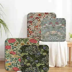William Morris Exhibition Museum Botanical Art Sofa Mat Dining Room Table Chair Cushions Unisex Fashion Anti-slip Seat Mat