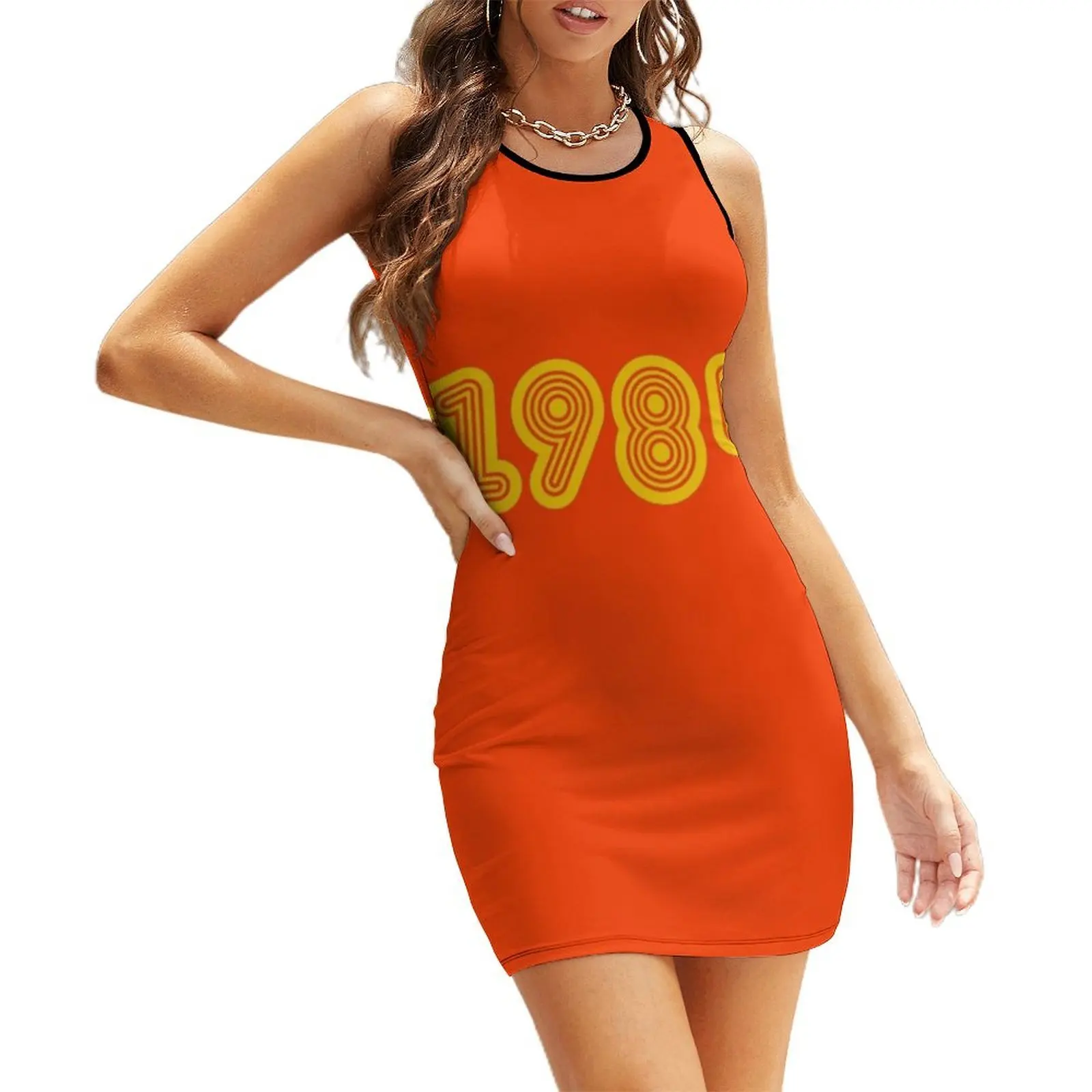 

1984 Sleeveless Sundress dresses for women 2025 summer dress korean women dresses for special events women party dresses