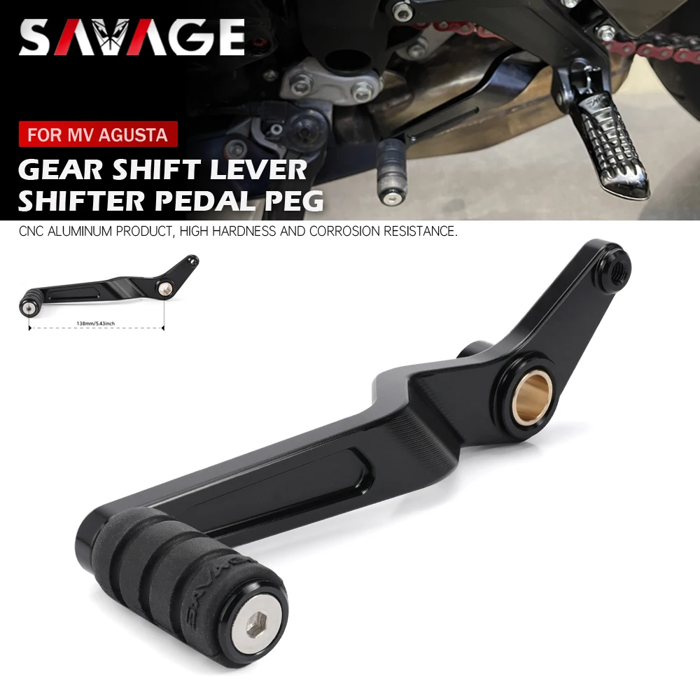 

Motorcycle Left Shift Lever Foot Pedal Gear Shifter Gearchange Lever For MV Agusta Brutale 675/800 F3 675 Dragster 800/RR/RC