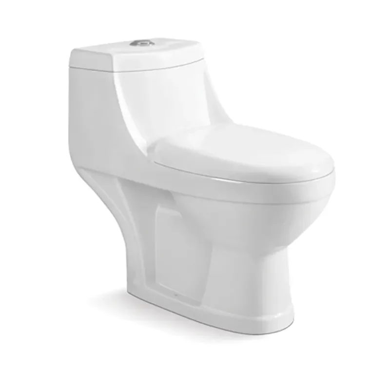 for One-piece Flush Toilet Straight Flush for Hotel Bathroom Home Use Export to Middle East Manufacturer Direct Sale