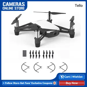 Ryze Tech Tello Powered By DJI RC Drone Quadcopter w/720 outlet HD WIFI Camera -BGC0256