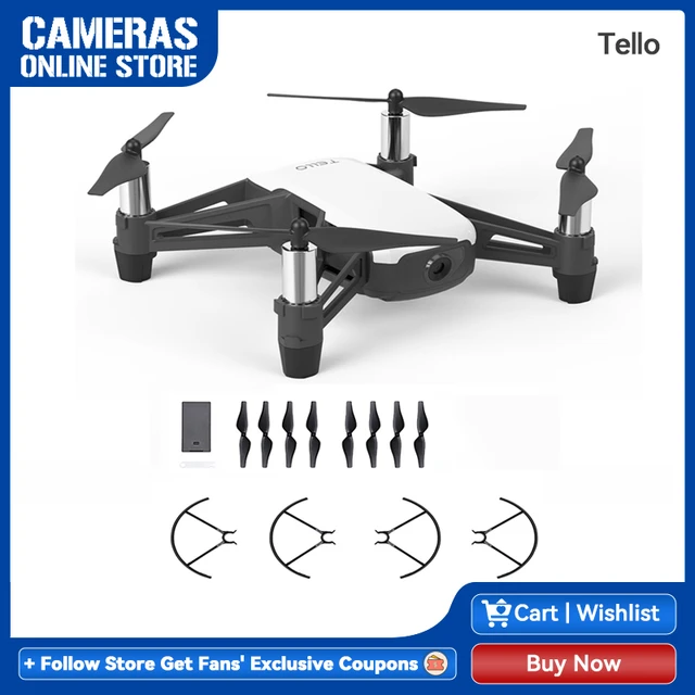 Tello Boost Combo Camera Drone 5MP Photos Eletronic Image Stabilization  Ryze Tello with 720P HD Transmission Quadcopter FVR Hel - AliExpress