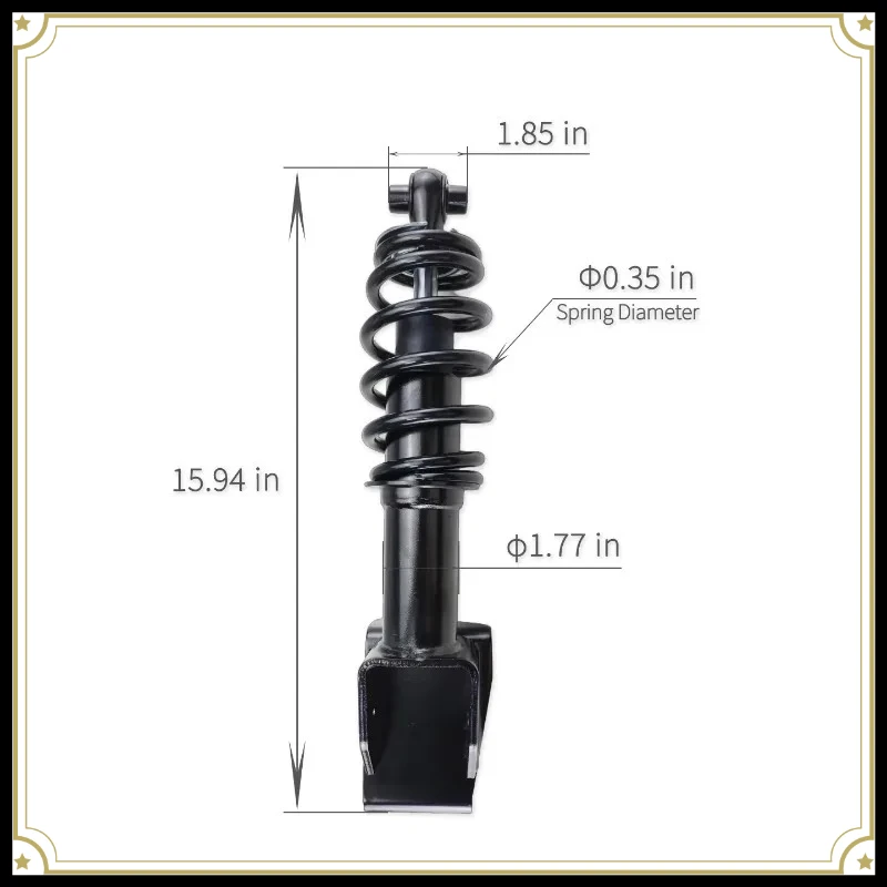 G29 front shock absorber 1 set front suspension strut JW2-F3350-00-00 JW2-F3390-00-00