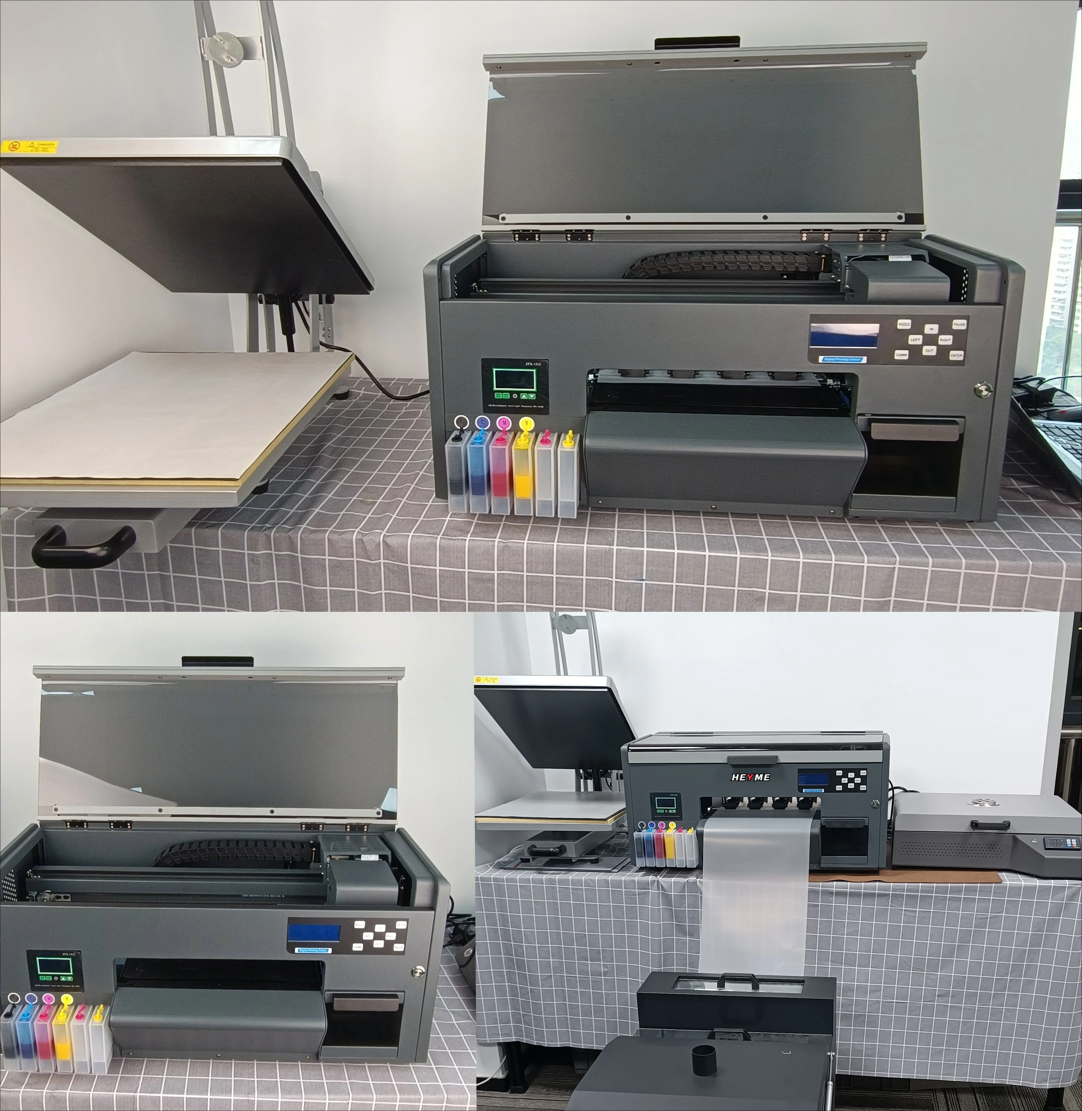 Heyme A3 XP600 DTF Printer New Type Inkjet Cloths Printer Hot Sales 1-Year High Quality Pigment Ink High Resolution Automatic view 5