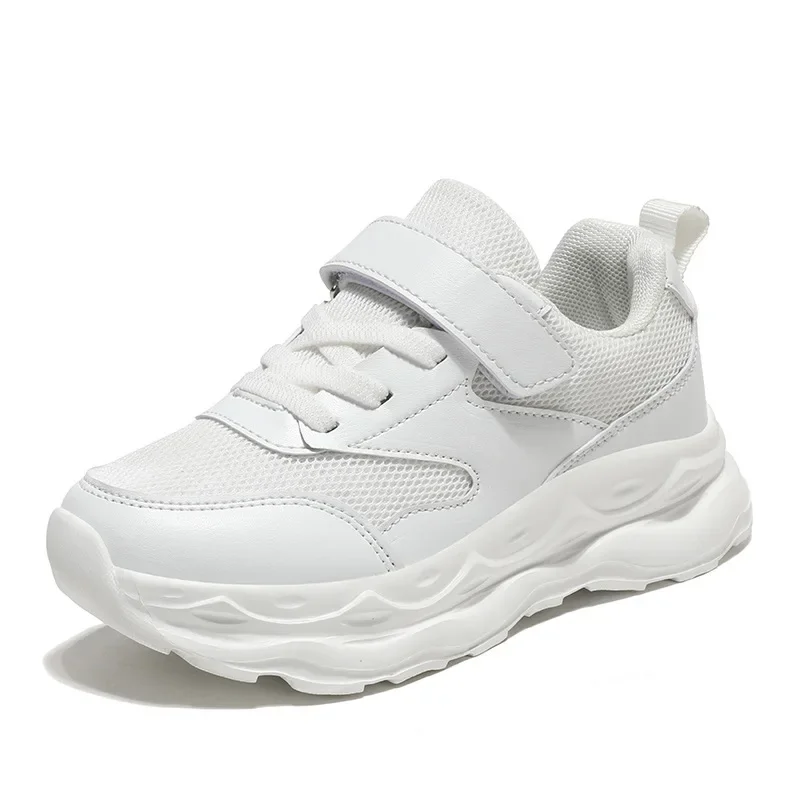 

Mesh Breathable Girls' Sneakers Wear-resistant Lightweight Children's Sports Shoes Boys' Casual Running Shoes 6-12 Year Old