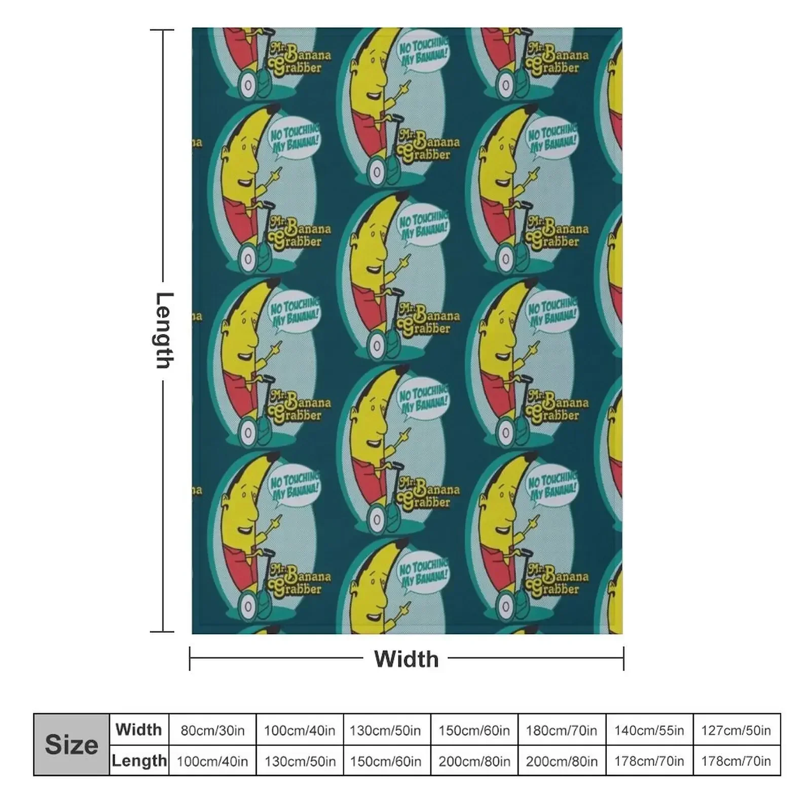 Mr. Bananagrabber - Arrested Development Throw Blanket Bed Quilt Luxury Brand Soft Beds Retros Soft Plaid Blankets