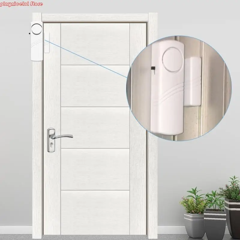 e8ba الأمن الشخصي نافذة و Door Alarm مستشعر لاسلكي لإنذار اللصوص