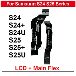 For Samsung Galaxy S24 S25 Ultra S24 Plus S24+ S926 S936 S921B S938U S928U LCD Connection Mainboard Main Flex Cable Replacement