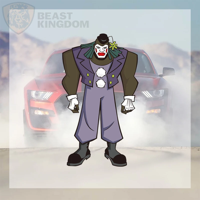 Car StickersCreative Custom Cartoon Clown Character Design Digital Graphic Print High Quality for Car Fashion GiftDecals