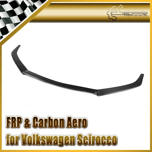 Car Styling For VW Scirocco Karztec Style Carbon Fiber Front Upper Lip