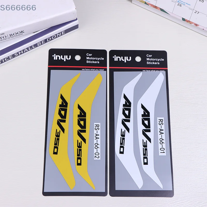 

Настраиваемые светоотражающие наклейки для мотоцикла ADV350, ветрозащитная сигнализация, прочный водонепроницаемый винил