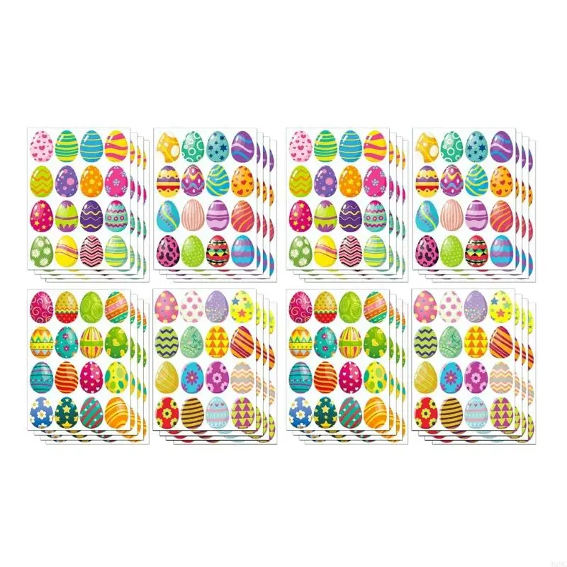 Pegatina decorativa huevos W89C para computadora portátil computadora portátil Festival Festival Party Sticker