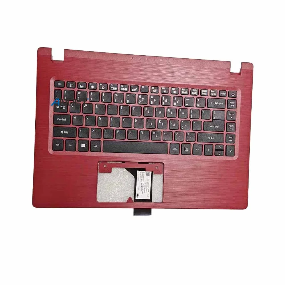 

New Original For Aspire A114-32 A314-21 A314-32 Red Notebook Keyboard Palmrest Upper Case C Cover Housing Accessories