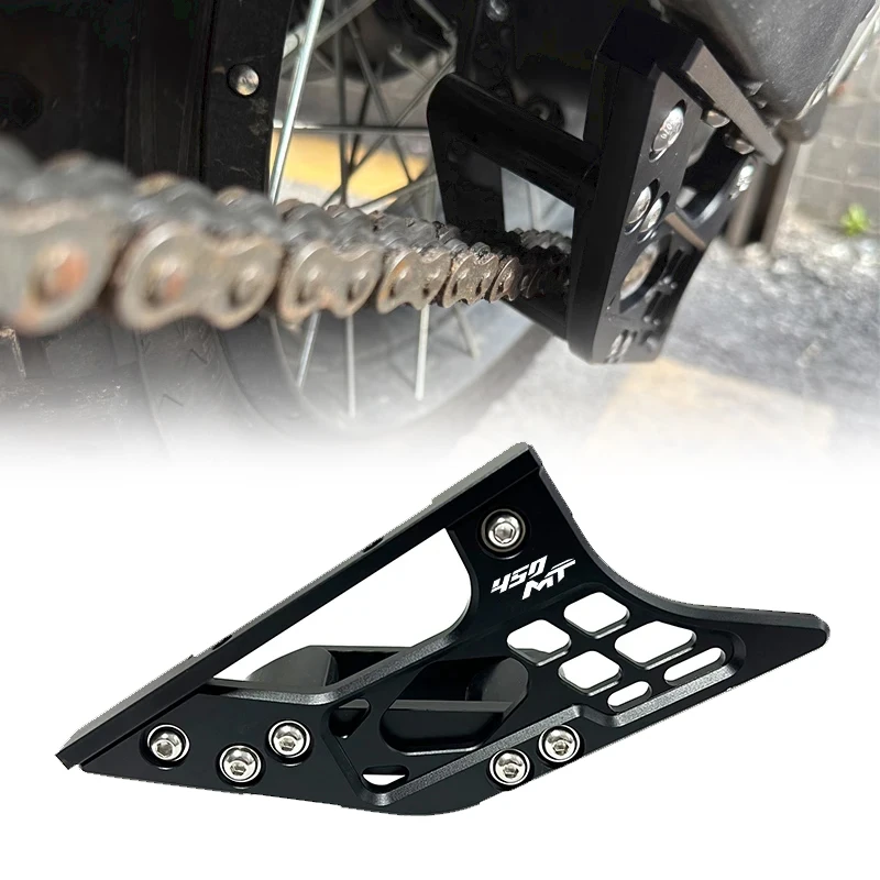 

450MT Chian Protect Cover Fit For CFMOTO 450MT MT450 2024 2025 Motorcycle Accessories Chain Swingarm Guide Slider Roller Guard