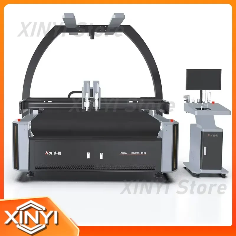 for AOL Digital Waterproof Fabric Cutting Machine for Textile Clothing Carpet CNC Cutting with Projector and Big Vision