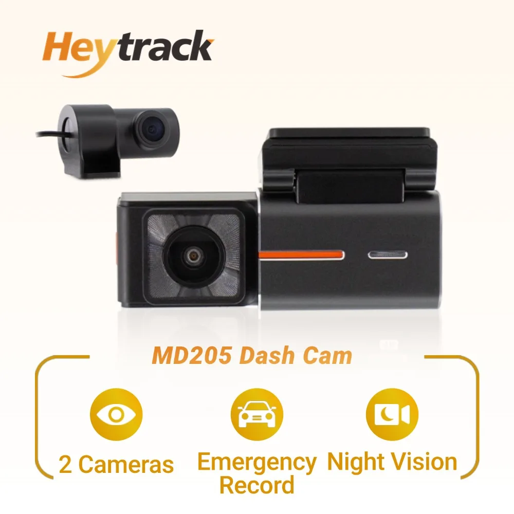 2 Channel Dash Cam Auto Front Rear HD 2K+1080P WiFi Dash Camera for Car Vehicle DVR Recorder 170° Ultra Wide Angle Camcorder