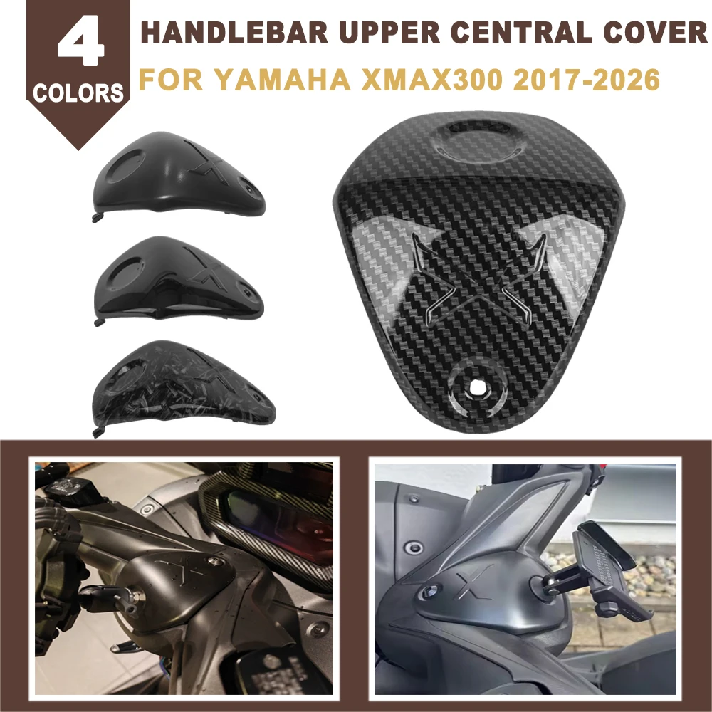 Motorcycle Handlebar Upper Central Cover Rear Hugger Fender Faucet Cover For YAMAHA XMAX300 XMAX250 X-MAX300 2017-2024 2025 2026