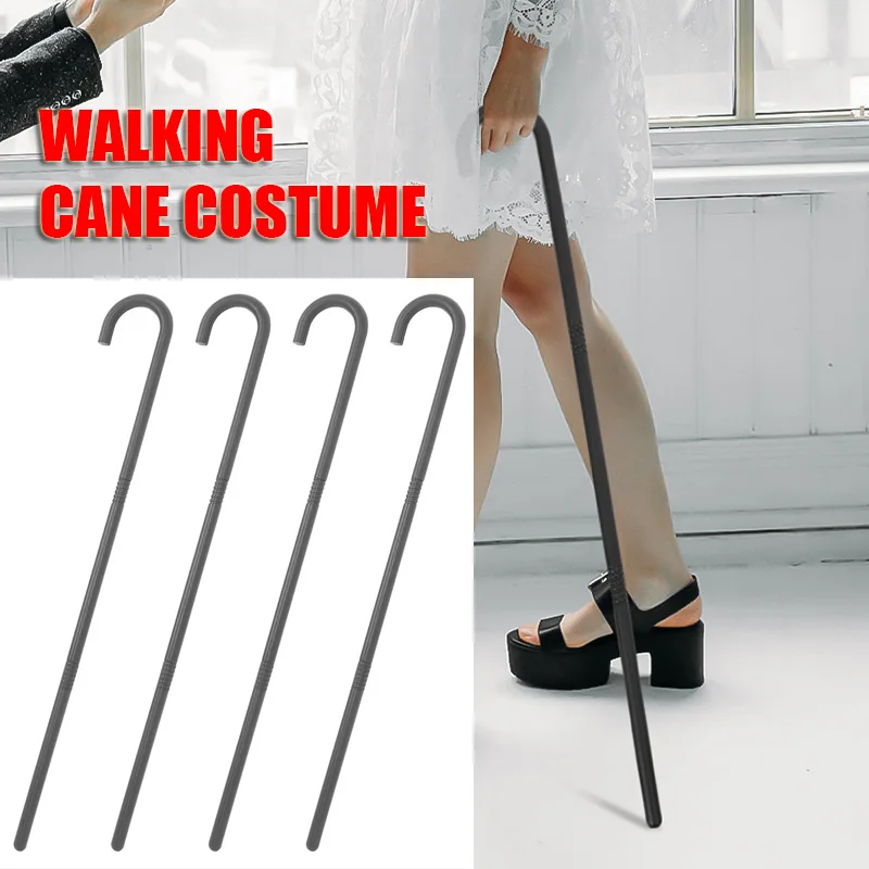 

4 шт. Хэллоуин трость трость костюм костюмы игрушечные костыли пластиковая пластиковая трость игрушка Ringmaster ручные сценические аксессуары